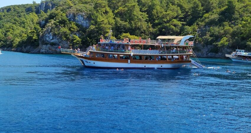 Akdeniz Turu  Marmaris -Göcek -Antalya 5 tekne 1 rafting(Kayseri -Nevşehir -Konya -Aksaray )Hareketli 