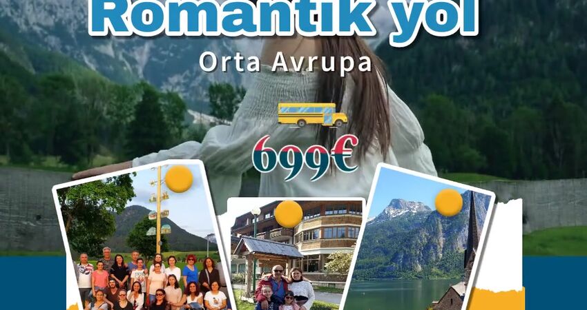 Alp Dağları Romantik Yol Orta Avrupa 