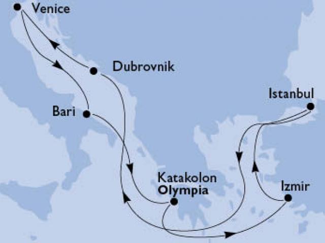 MSC DIVINA EGE & ADRİYATİK/ 7 Gece - İSTANBUL ÇIKIŞLI                   